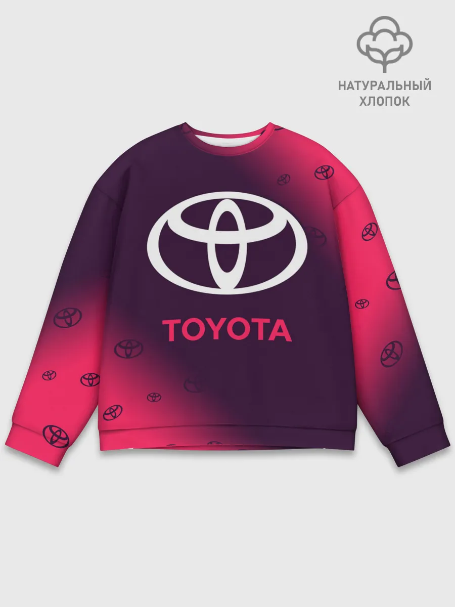 Мужской свитшот базовый / TOYOTA / ТОЙОТА