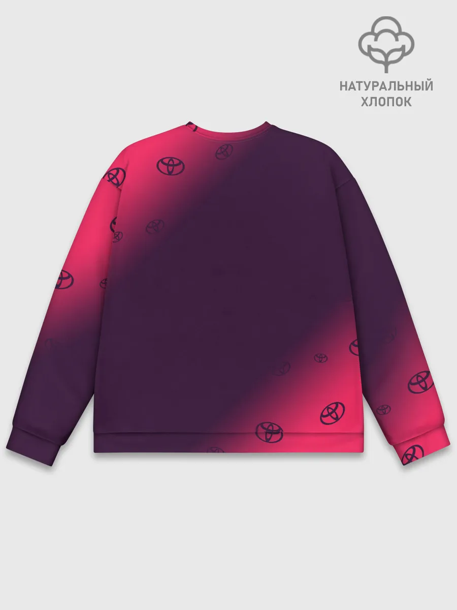 Мужской свитшот базовый / TOYOTA / ТОЙОТА