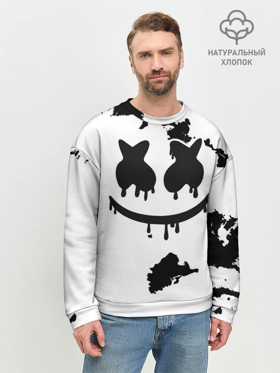 Мужской свитшот базовый / Marshmello