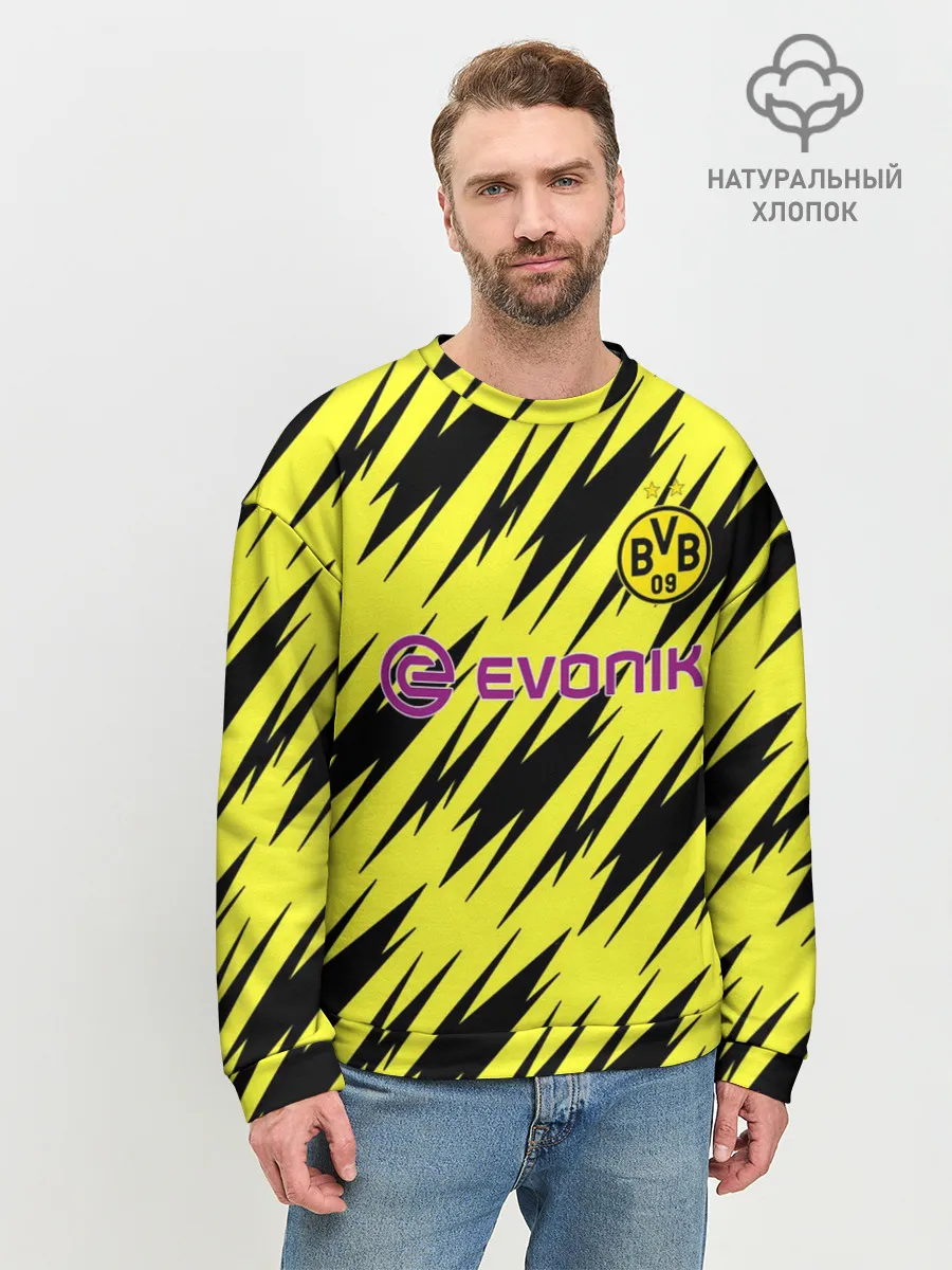 Мужской свитшот базовый / Borussia | 2020-2021 г.