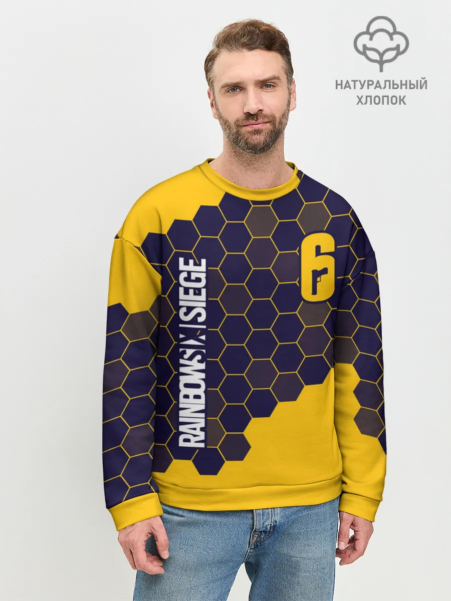 Мужской свитшот базовый / RAINBOW SIX SIEGE / РАДУГА 6