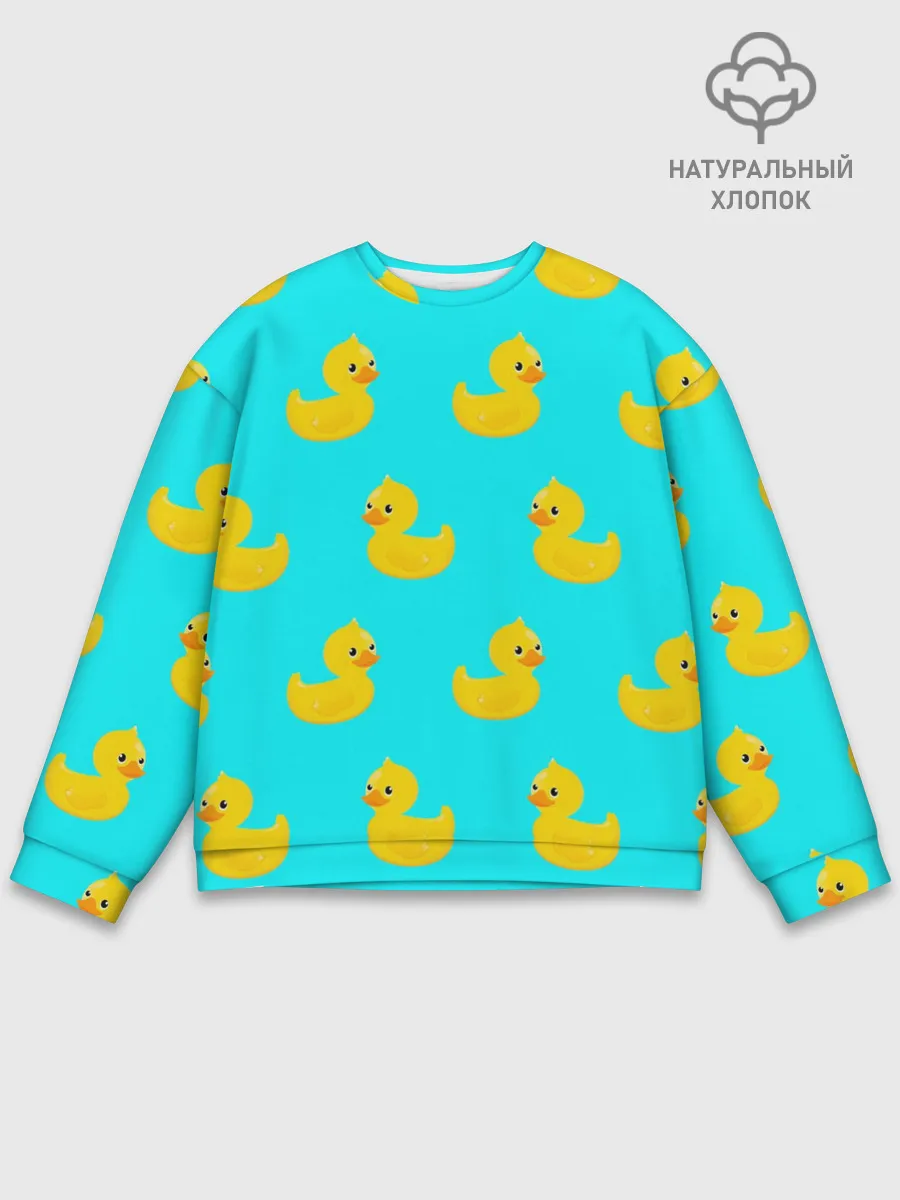 Мужской свитшот базовый / Уточки
