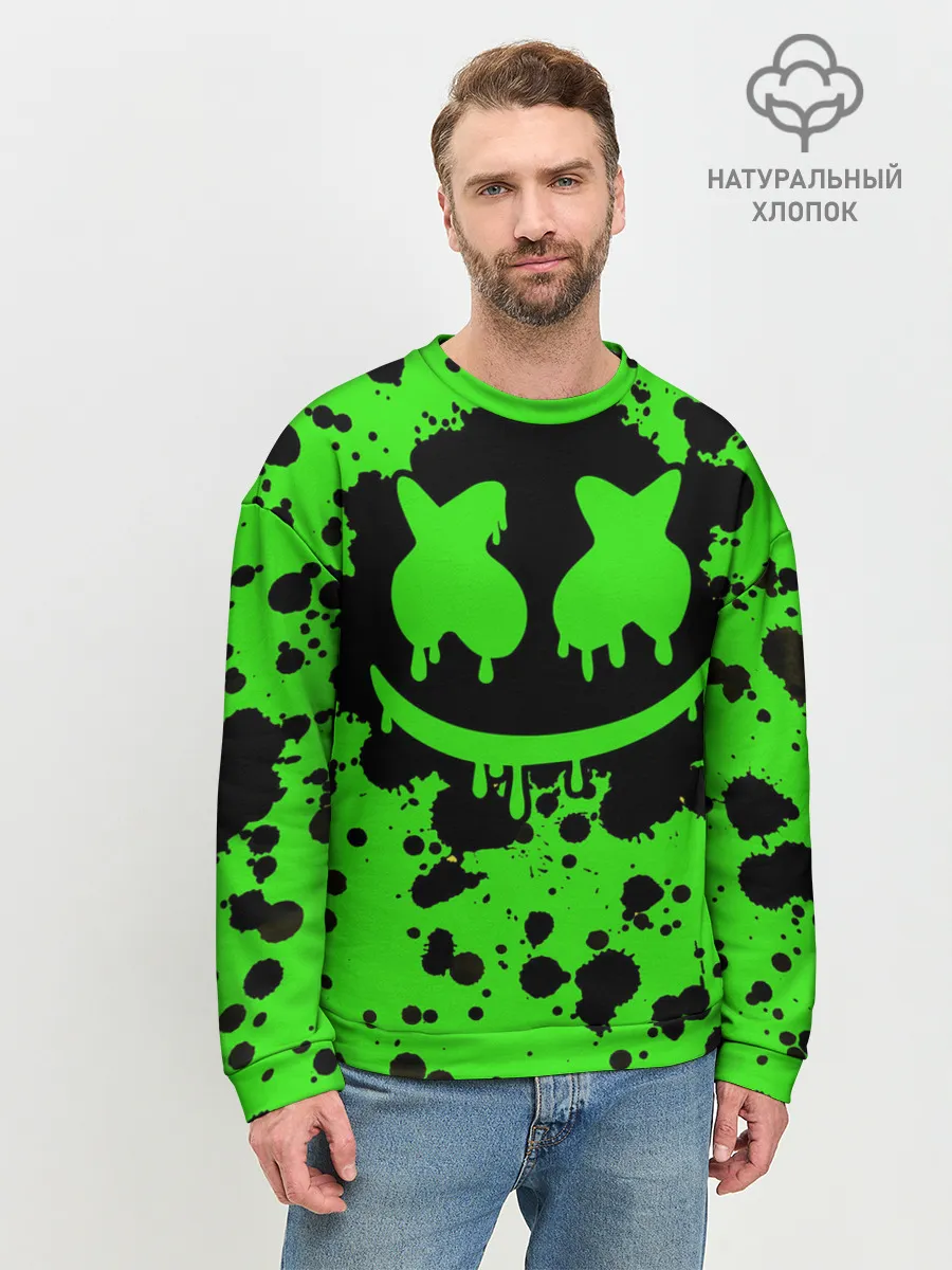 Мужской свитшот базовый / Marshmello