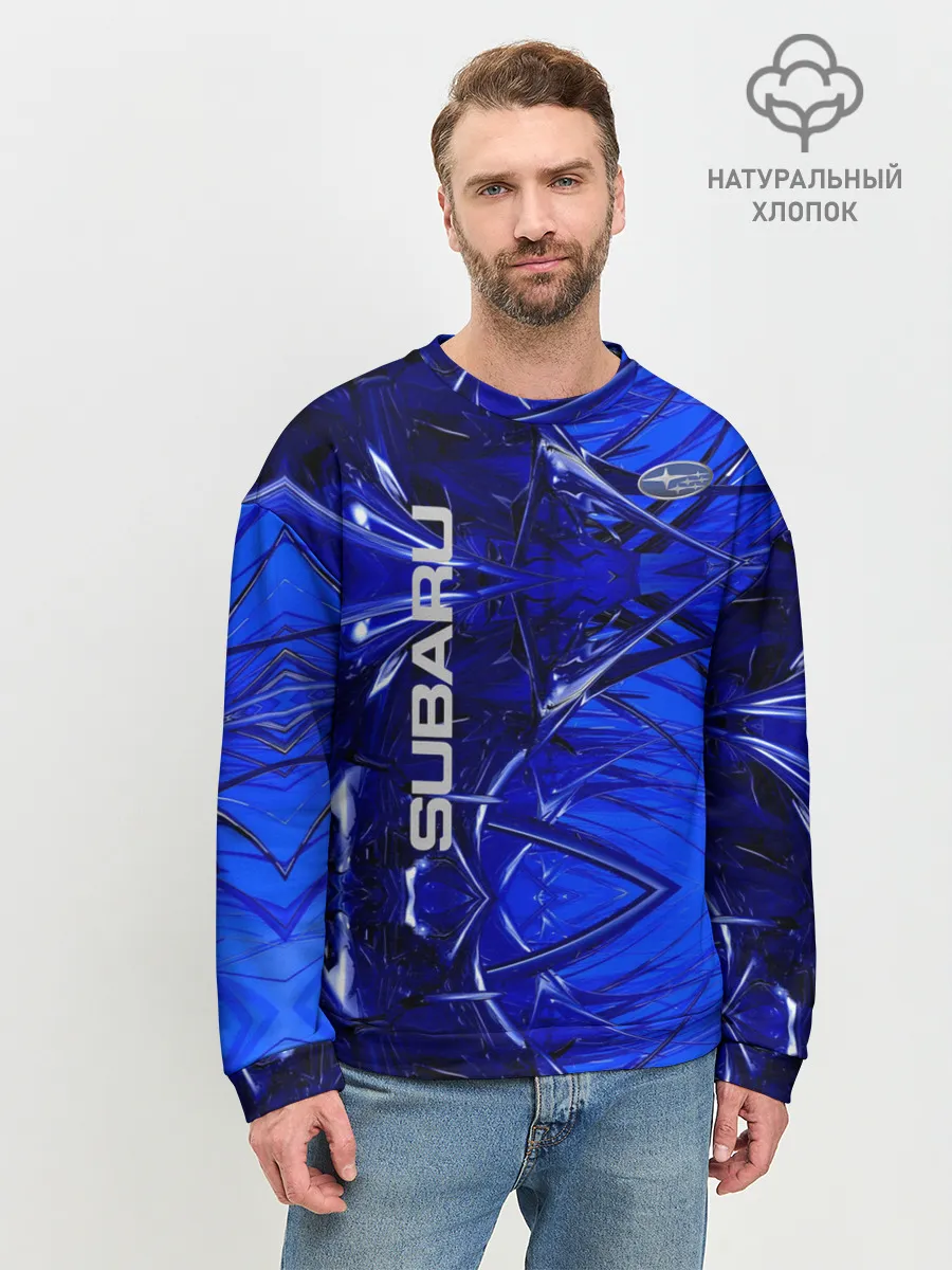 Мужской свитшот базовый / Subaru