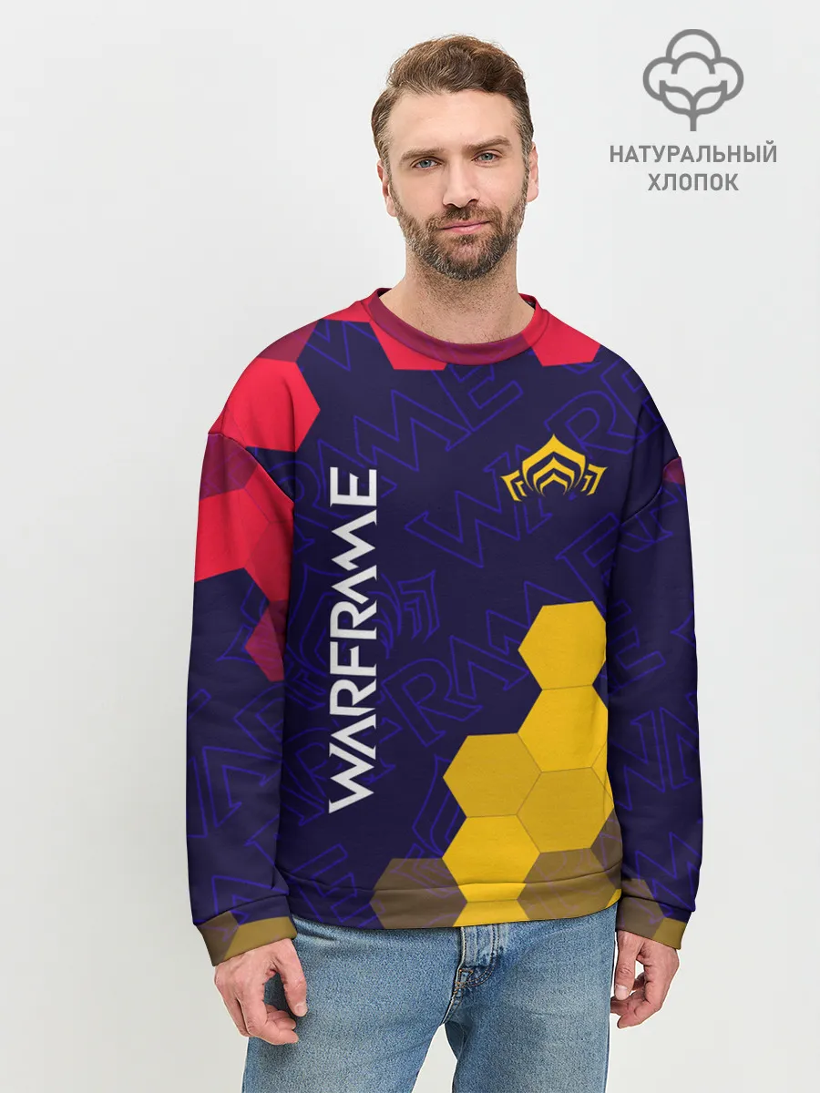 Мужской свитшот базовый / WARFRAME / ВАРФРЕЙМ