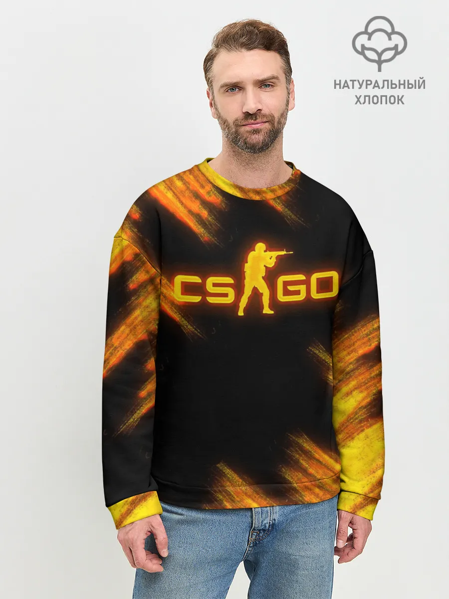 Мужской свитшот базовый / COUNTER STRIKE