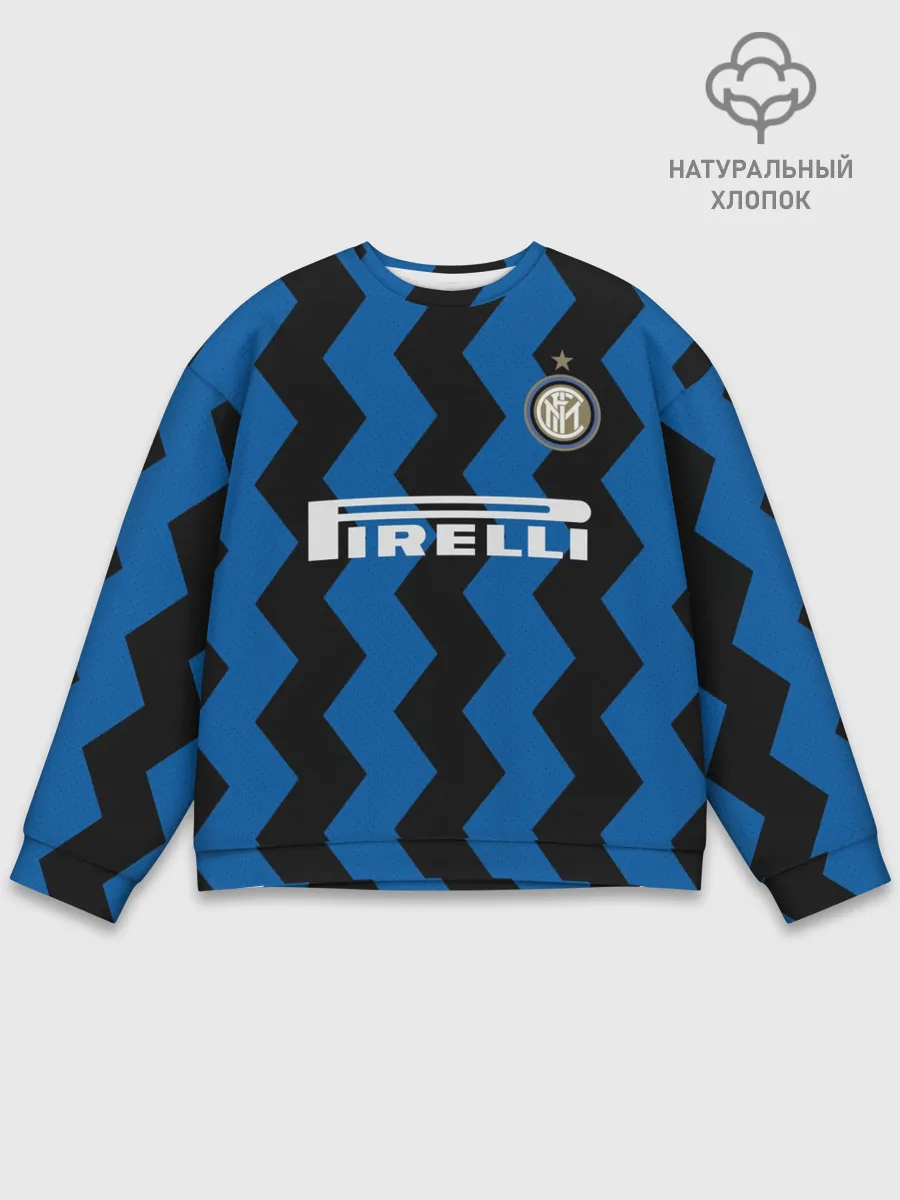 Мужской свитшот базовый / Алексис Санчес 20/21 Интер