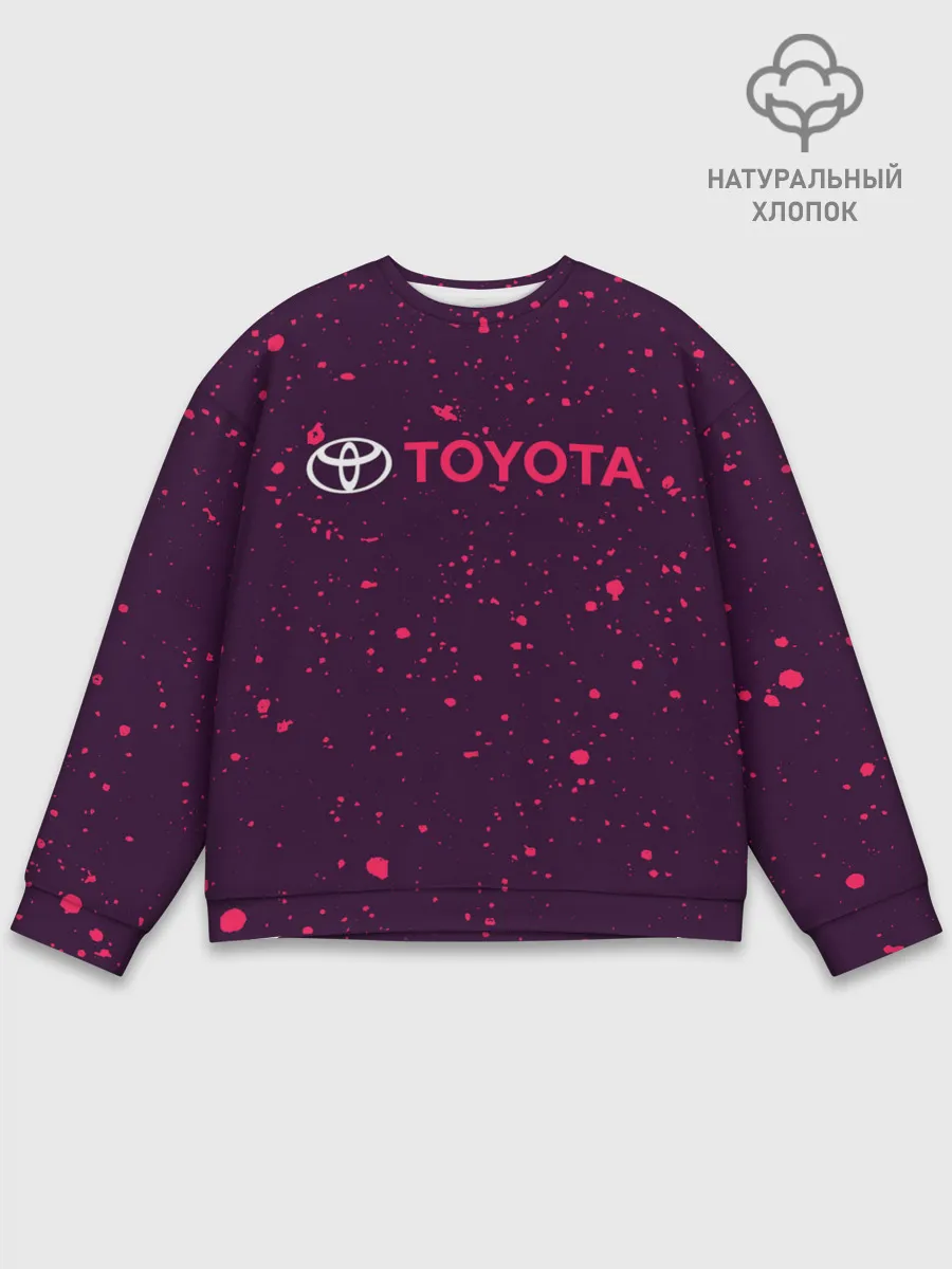 Мужской свитшот базовый / TOYOTA / ТОЙОТА