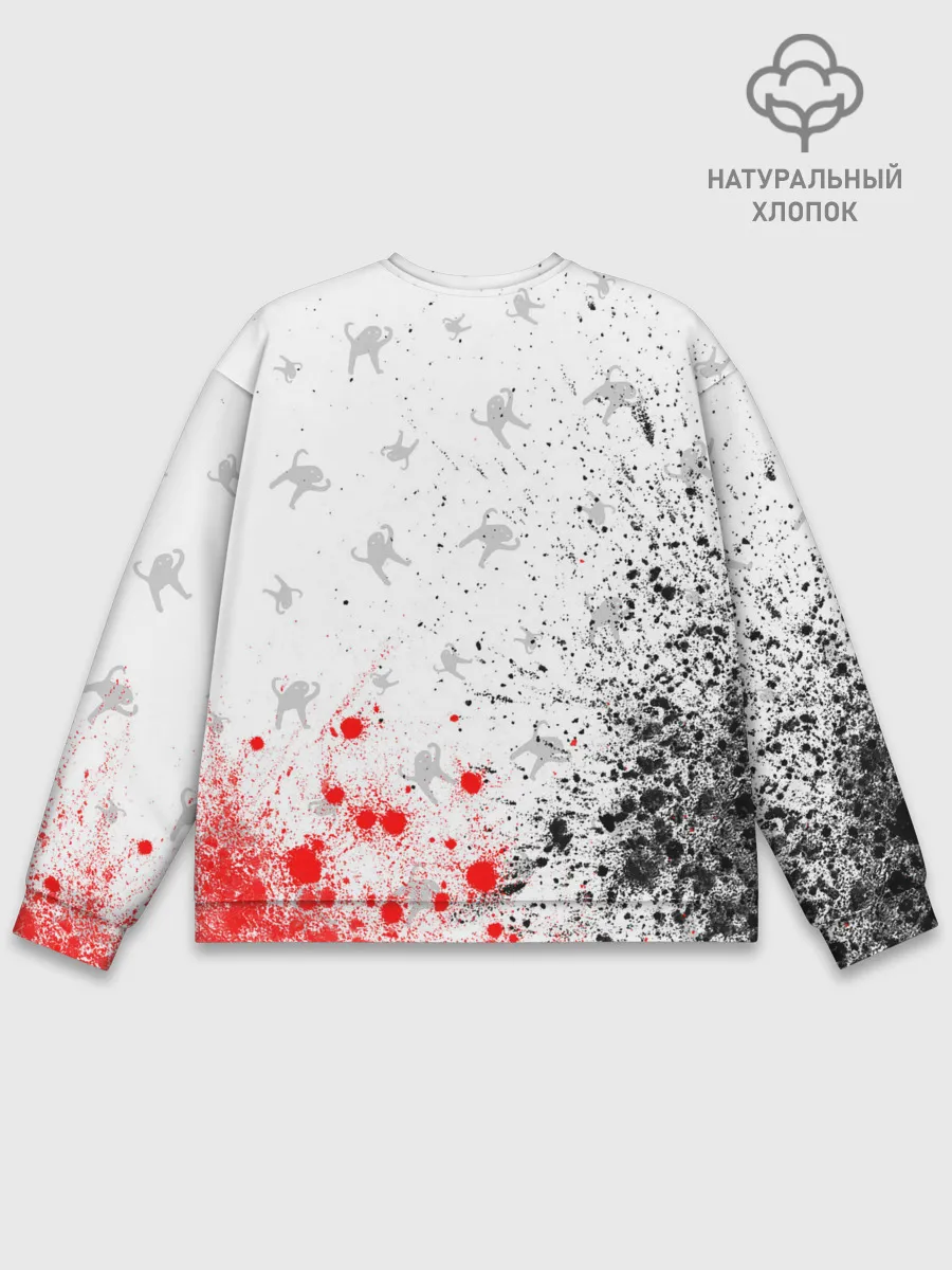 Мужской свитшот базовый / ЪУЪ СЪУКА