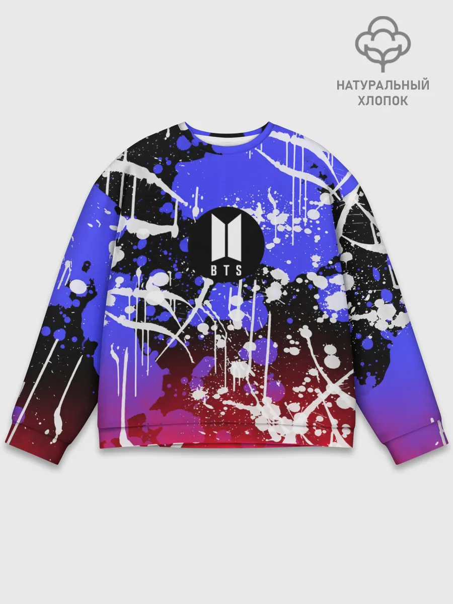 Мужской свитшот базовый / BTS