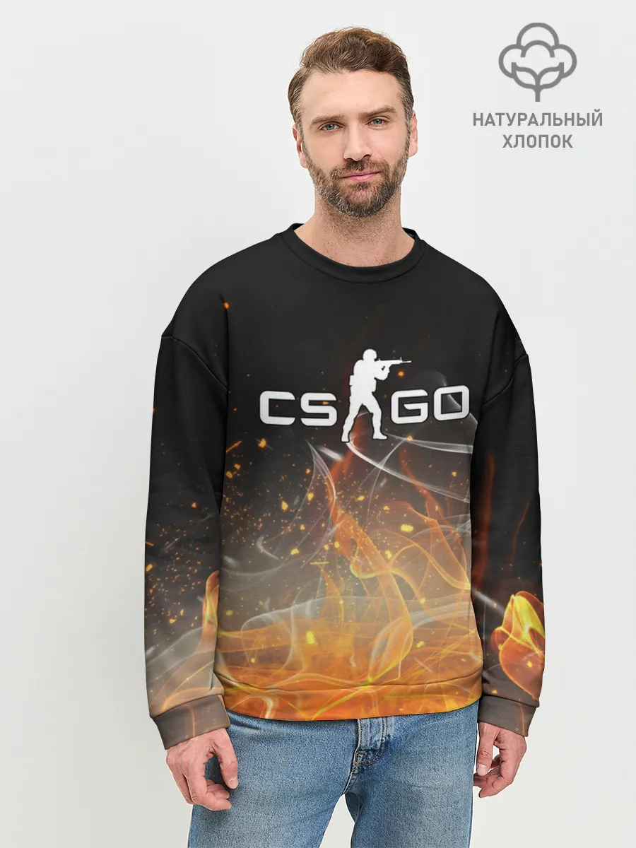 Мужской свитшот базовый / COUNTER STRIKE