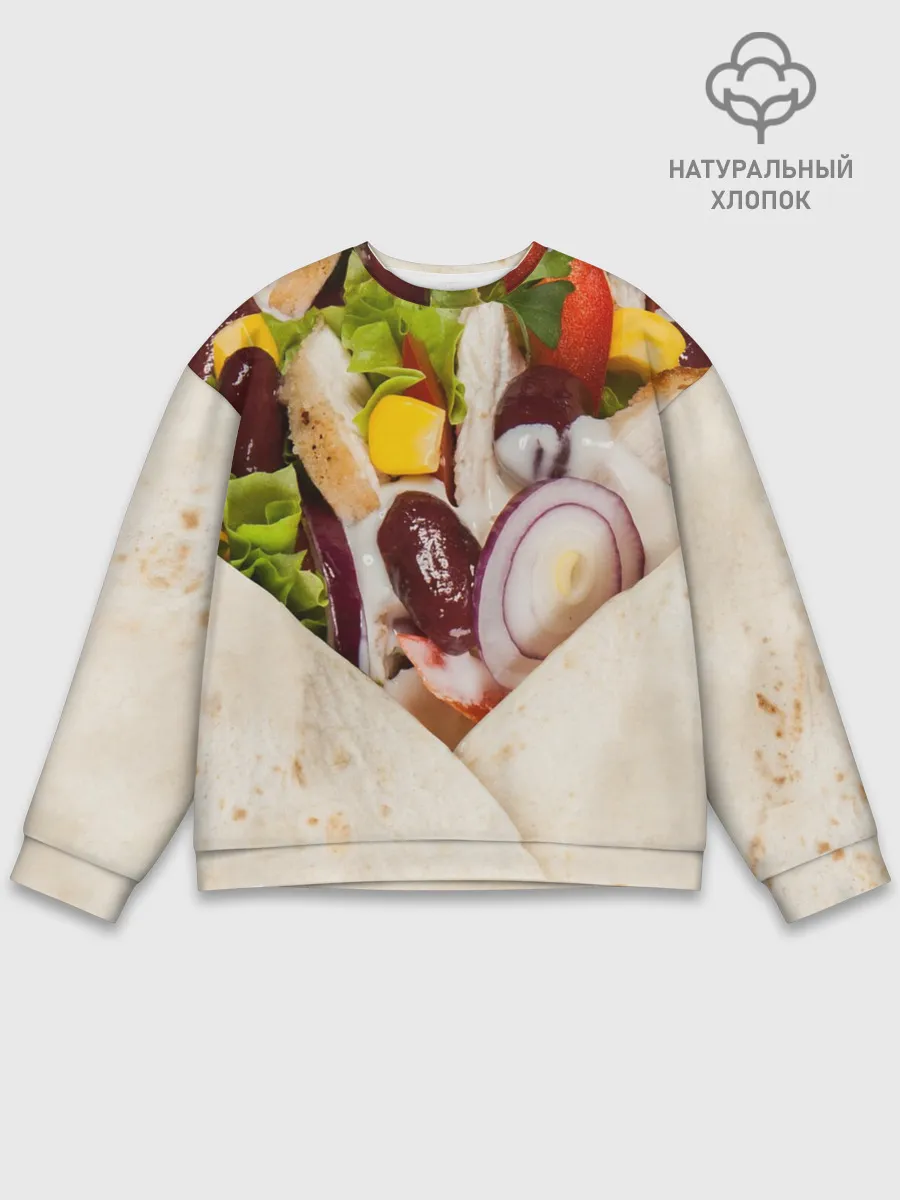 Мужской свитшот базовый / Буррито