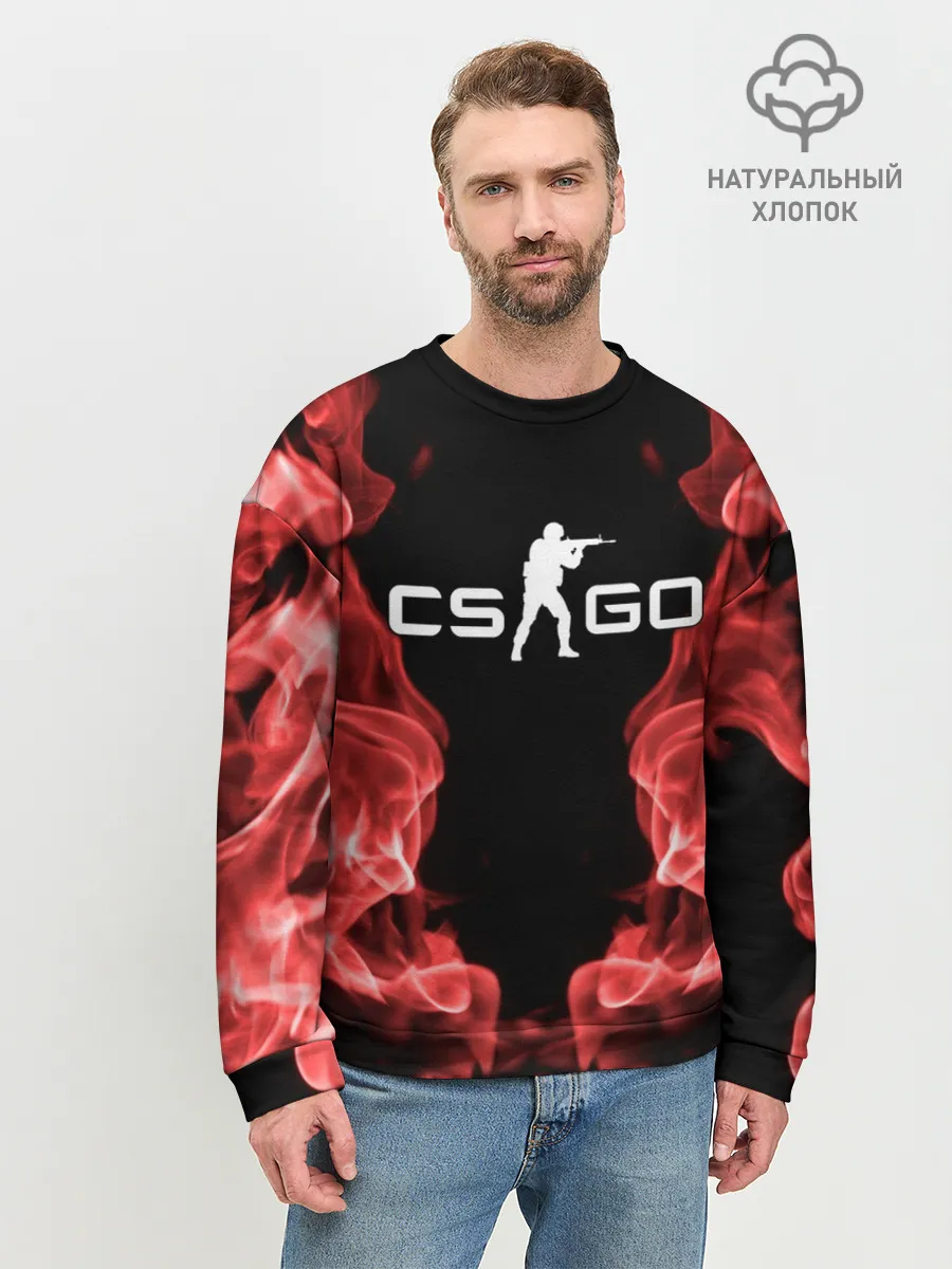 Мужской свитшот базовый / COUNTER STRIKE