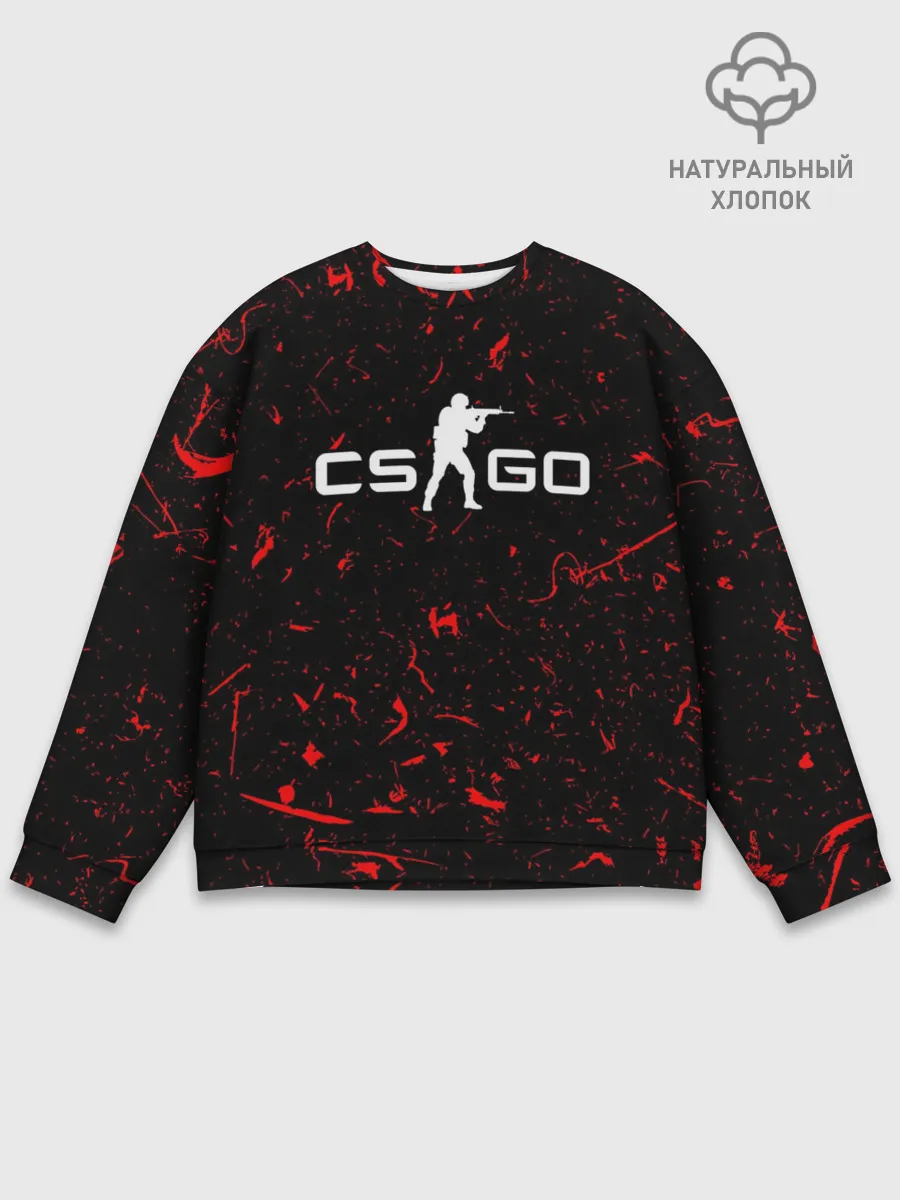 Мужской свитшот базовый / COUNTER STRIKE