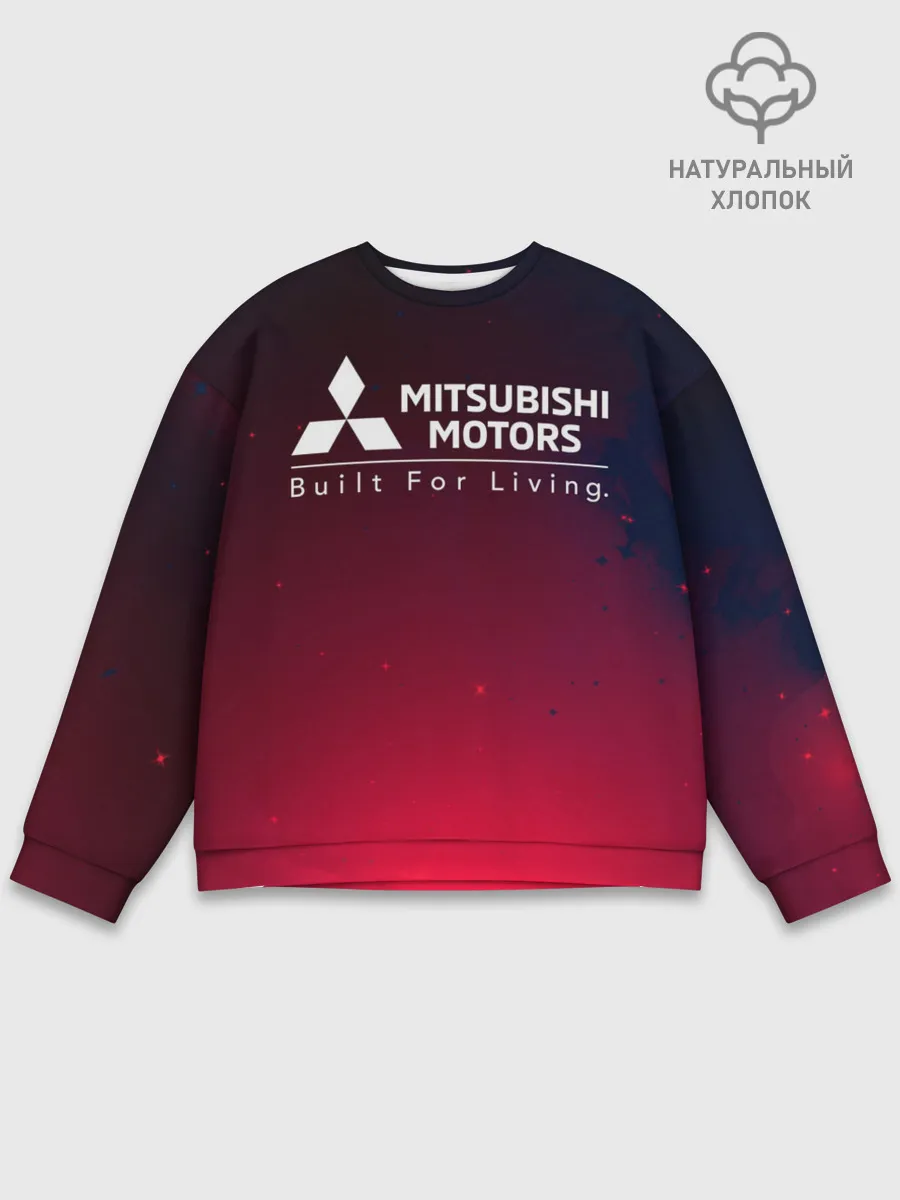 Мужской свитшот базовый / MITSUBISHI / МИТСУБИСИ