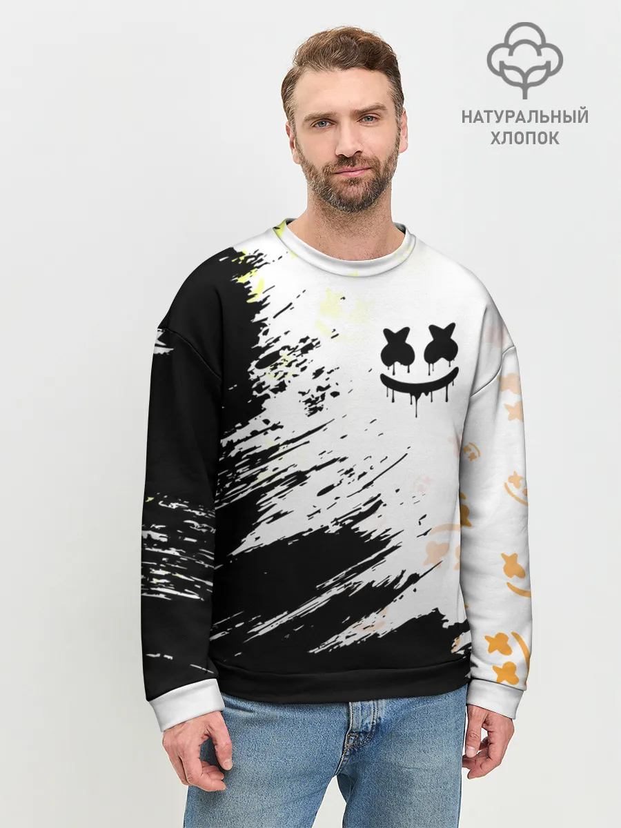 Мужской свитшот базовый / MARSHMELLO / МАРШМЕЛЛОУ
