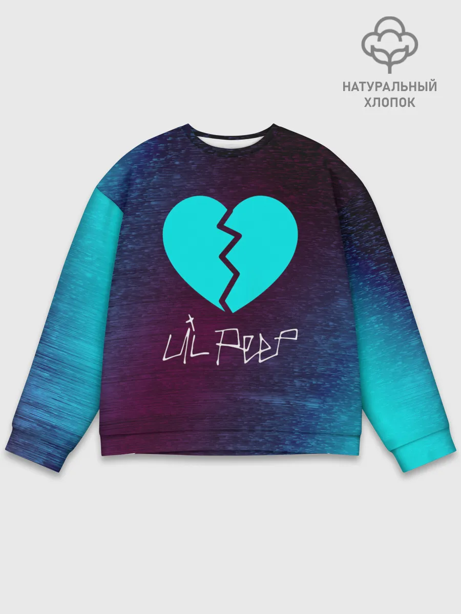 Мужской свитшот базовый / LIL PEEP / ЛИЛ ПИП