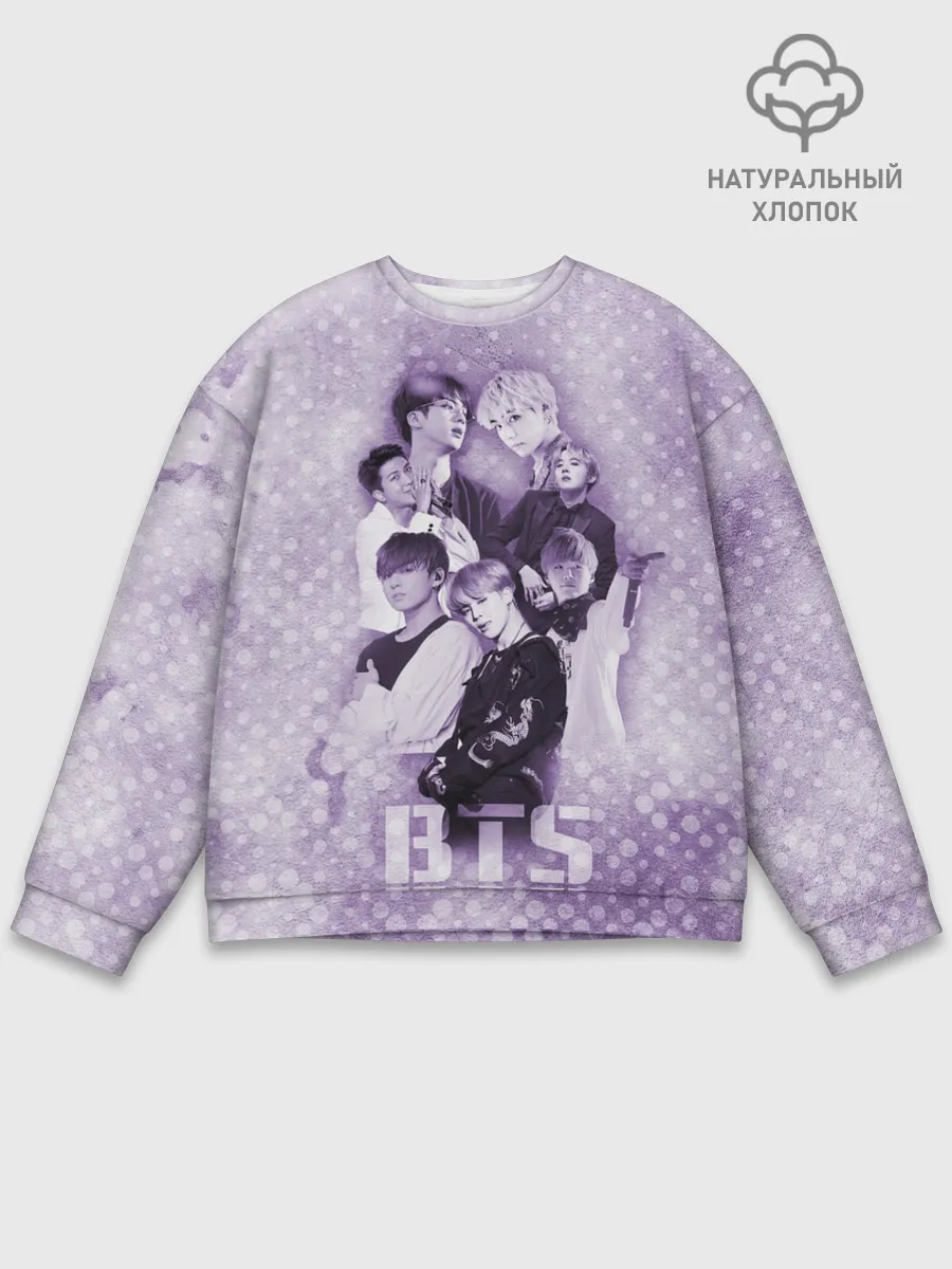 Мужской свитшот базовый / BTS