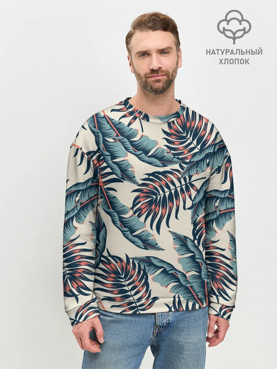 Мужской свитшот базовый / Тихие тропики