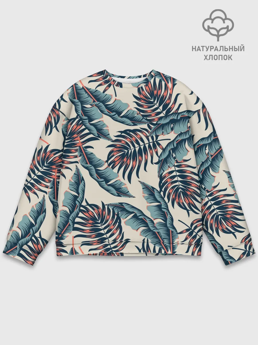 Мужской свитшот базовый / Тихие тропики