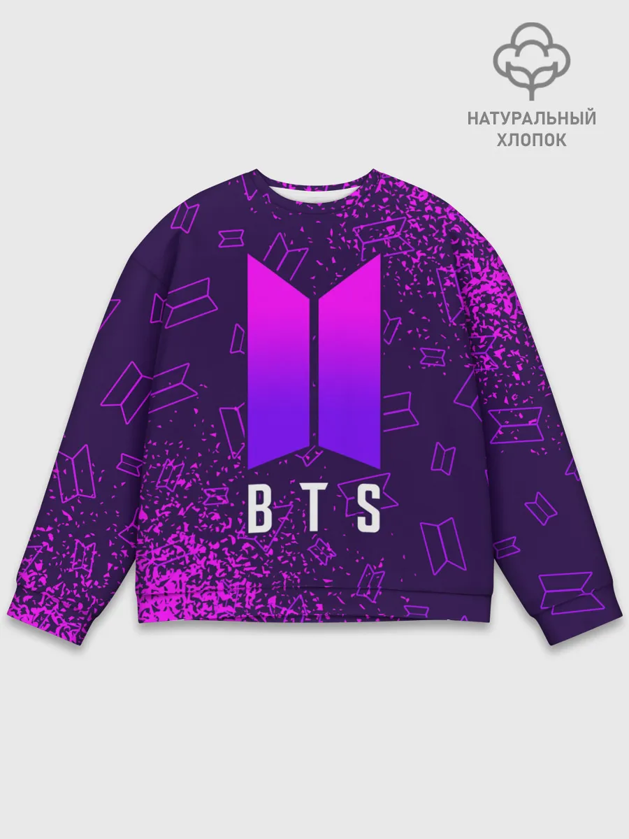 Мужской свитшот базовый / BTS / БТС