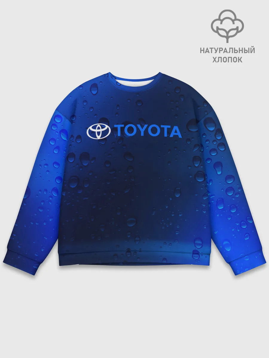 Мужской свитшот базовый / TOYOTA / ТОЙОТА