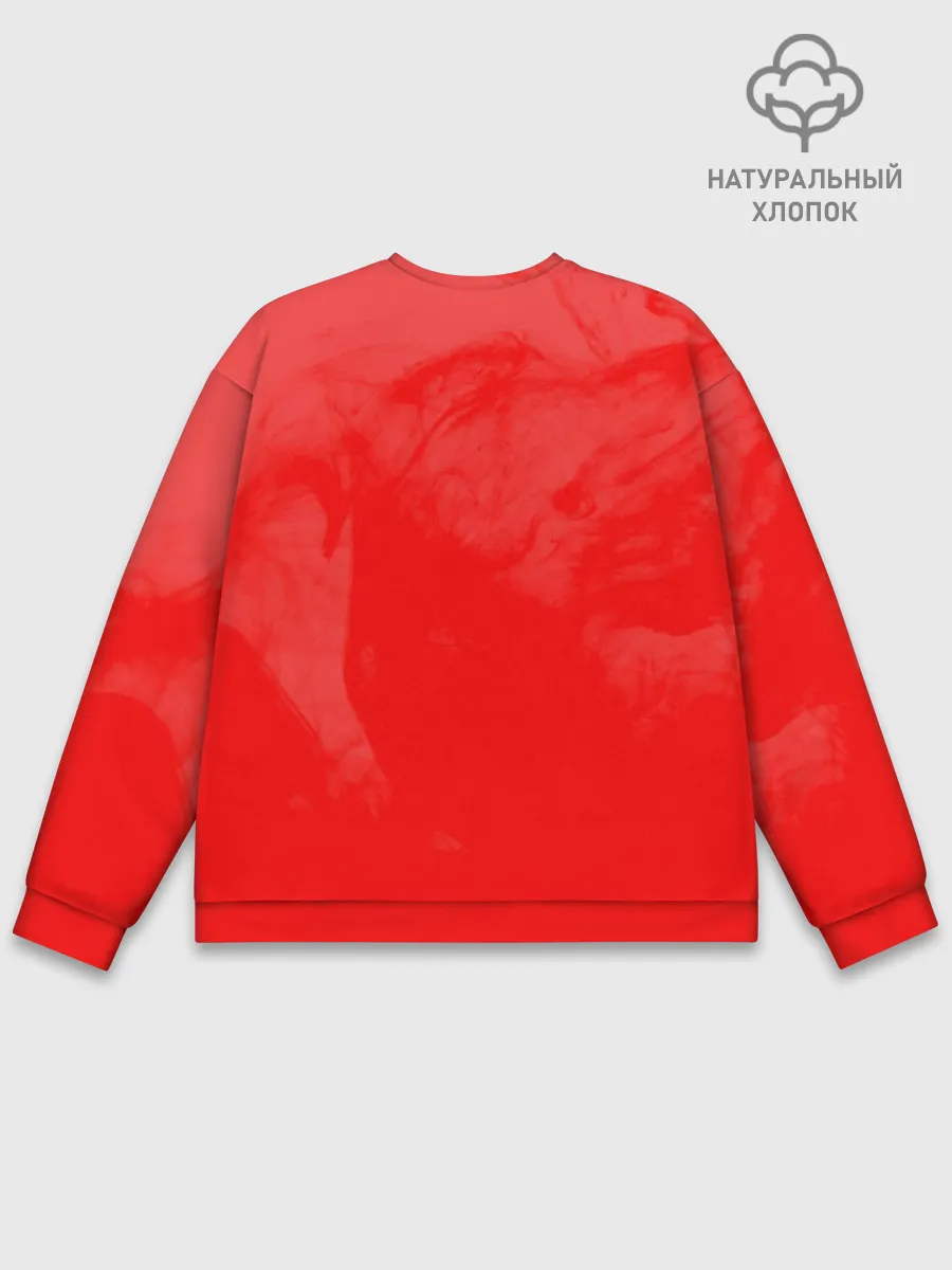 Мужской свитшот базовый / RED SMOKE