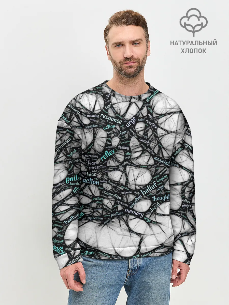Мужской свитшот базовый / NEIROLINK