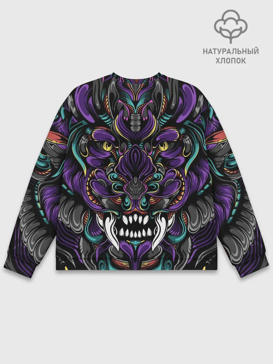 Мужской свитшот базовый / Царь Зверей