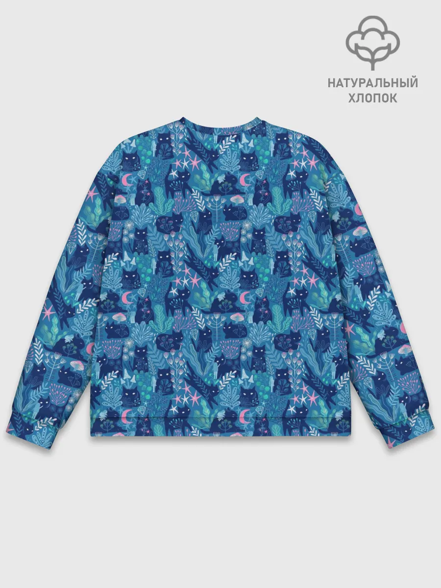 Мужской свитшот базовый / Коты