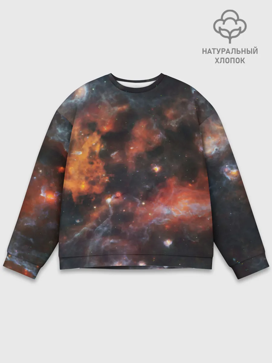 Мужской свитшот базовый / Гигантская Вселенная