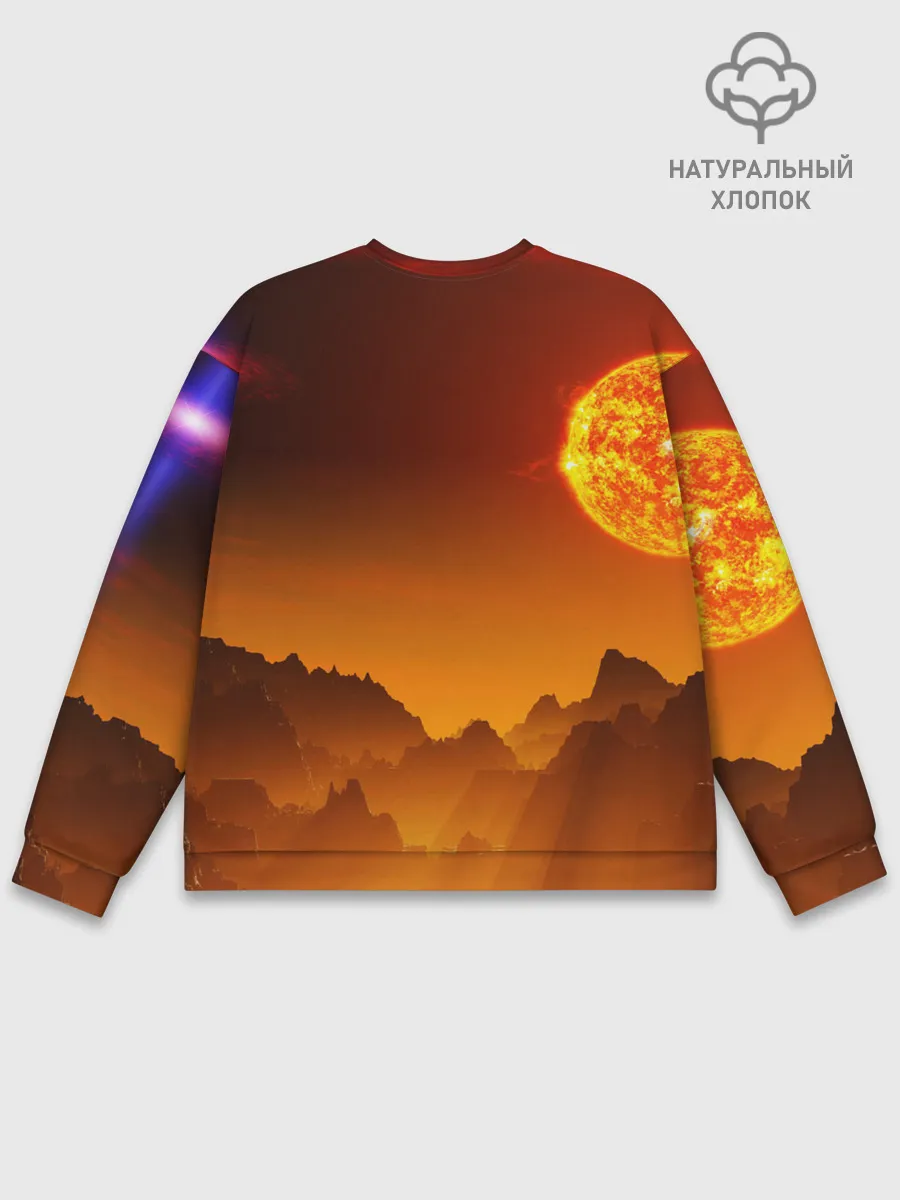 Мужской свитшот базовый / космос