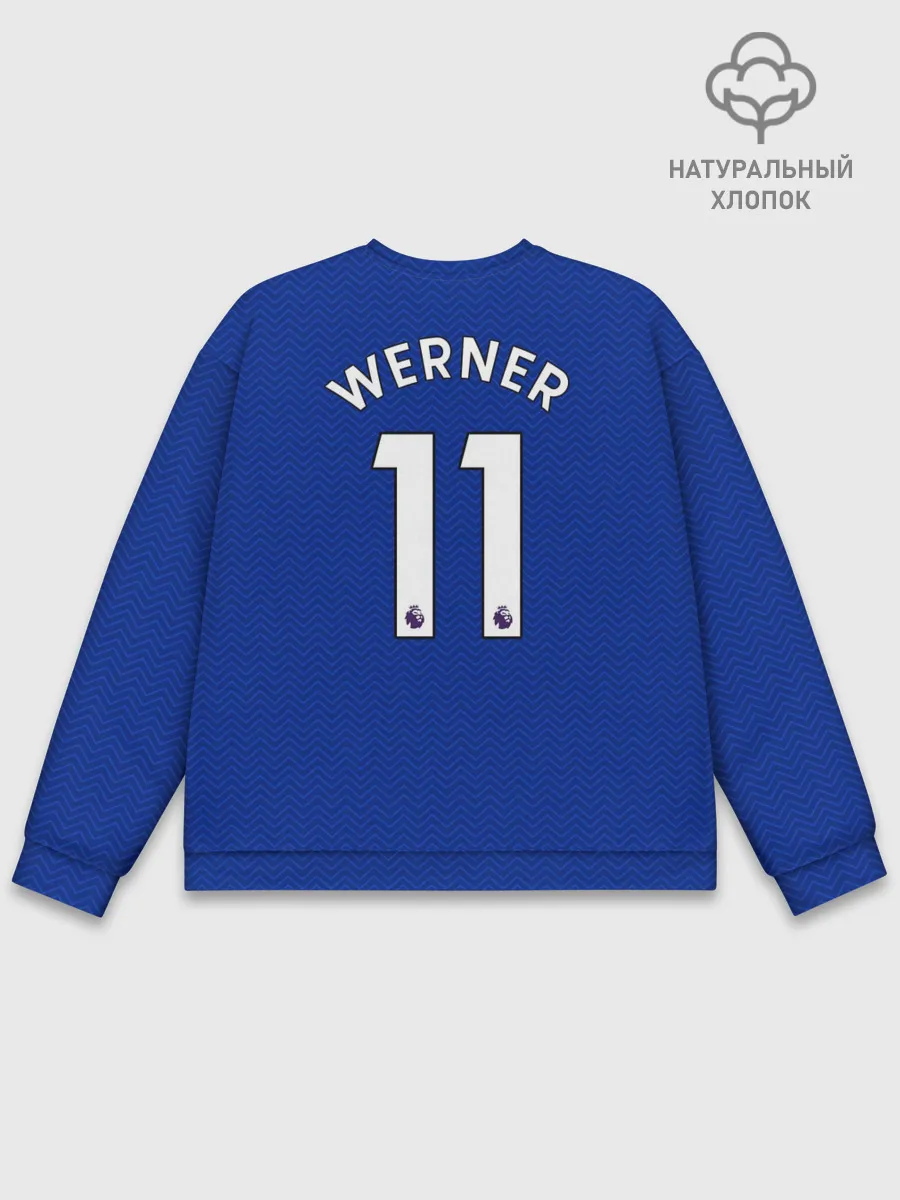 Мужской свитшот базовый / Челси форма Werner 20-21