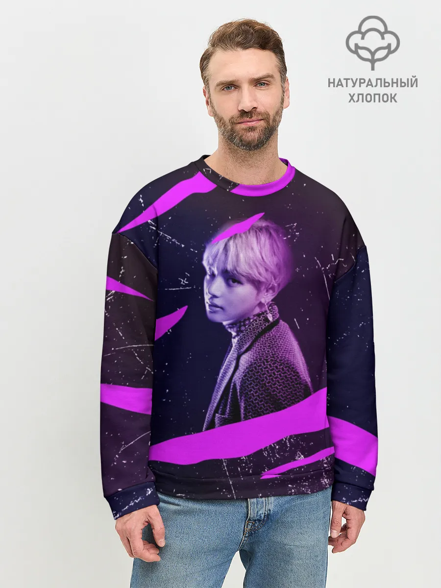 Мужской свитшот базовый / BTS