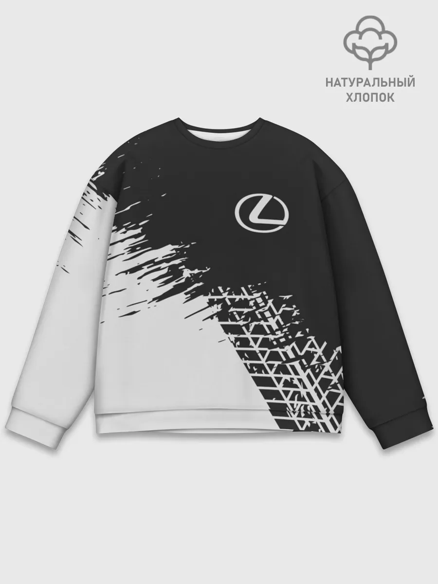 Мужской свитшот базовый / LEXUS / ЛЕКСУС