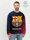 Мужской свитшот базовый / BARCELONA / БАРСЕЛОНА