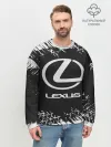 Мужской свитшот базовый / LEXUS / ЛЕКСУС