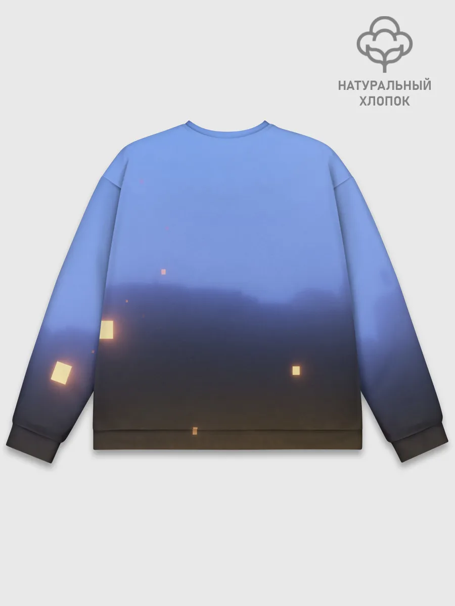 Мужской свитшот базовый / minecraft