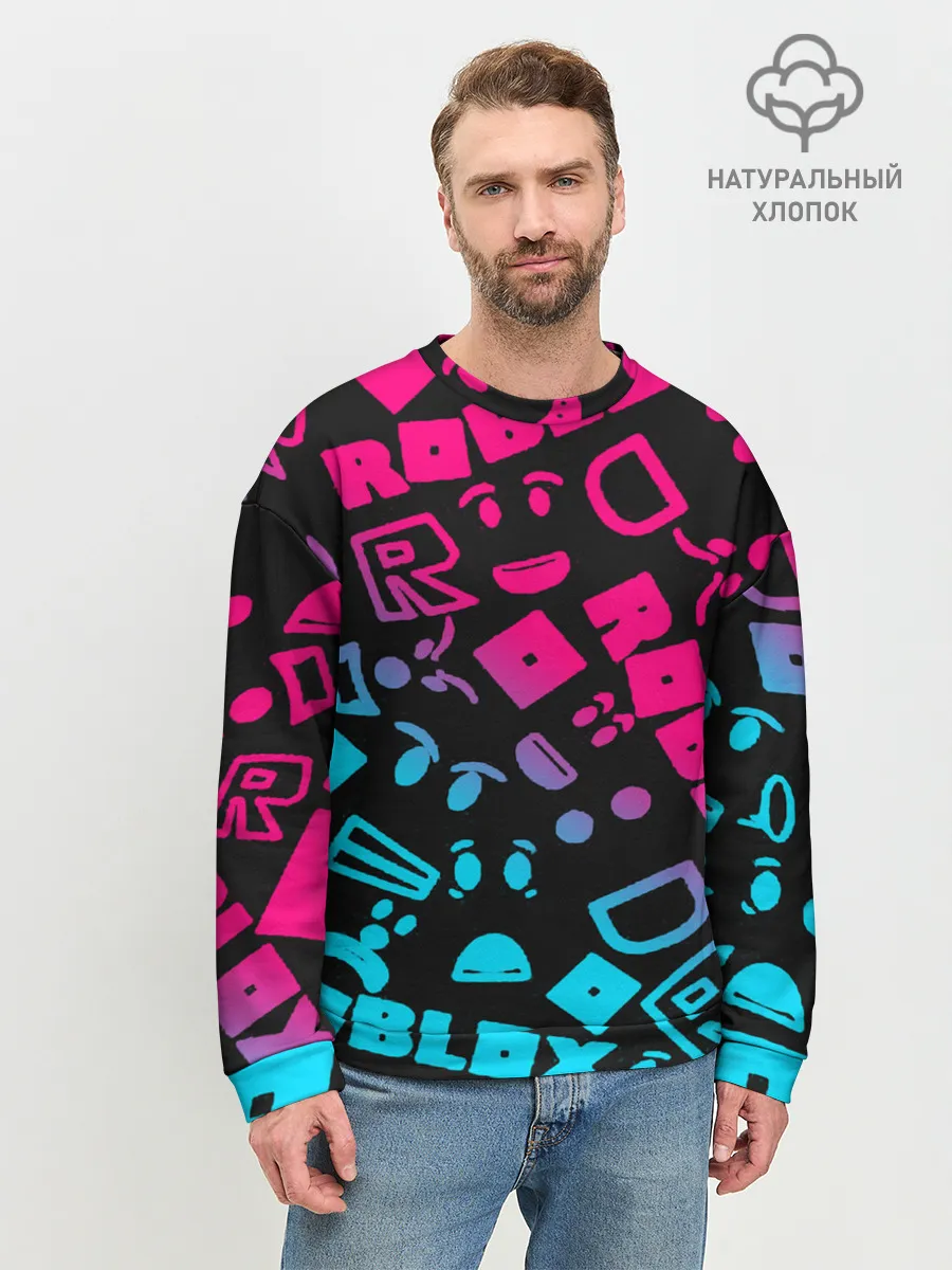 Мужской свитшот базовый / Roblox