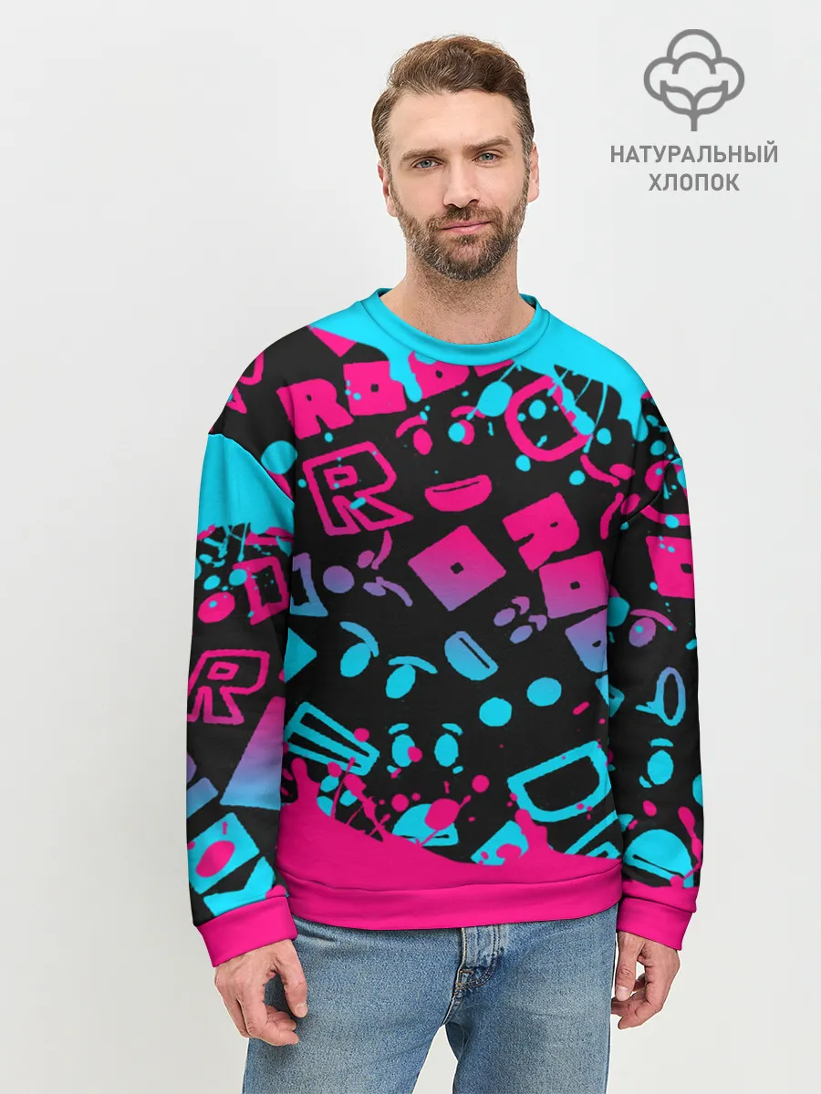 Мужской свитшот базовый / Roblox