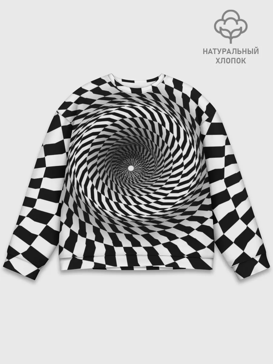 Мужской свитшот базовый / иллюзия