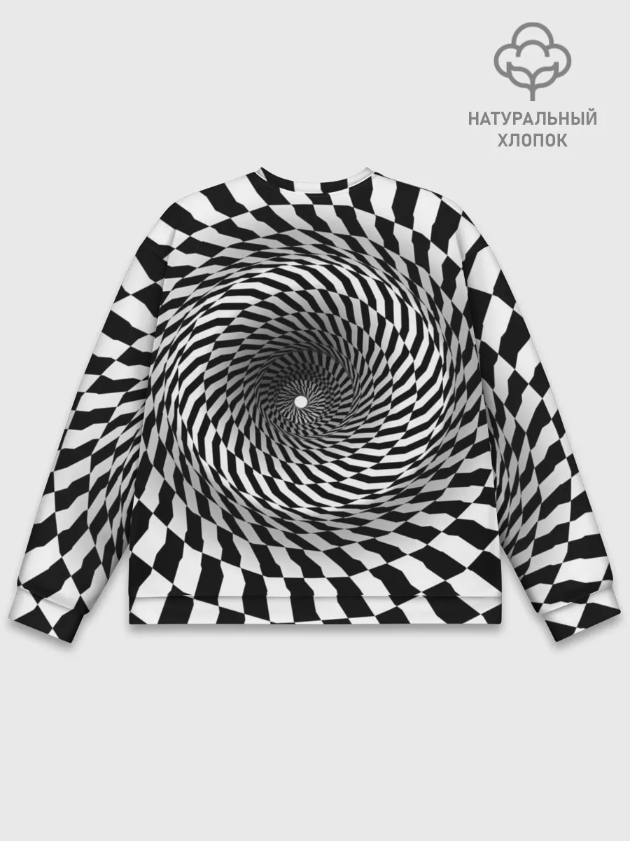 Мужской свитшот базовый / иллюзия