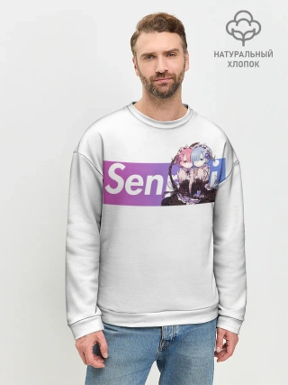 Мужской свитшот базовый / Re:Zero