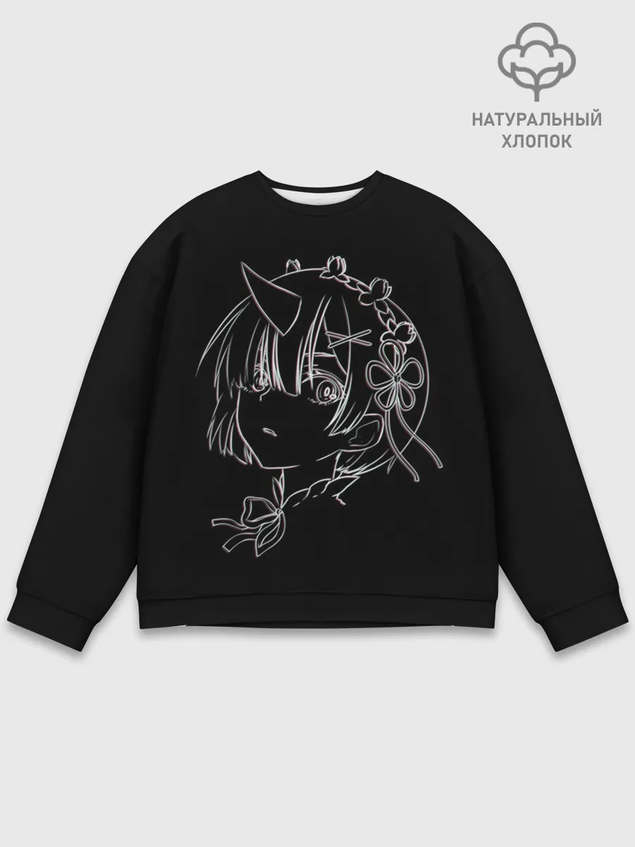 Мужской свитшот базовый / Re:Zero