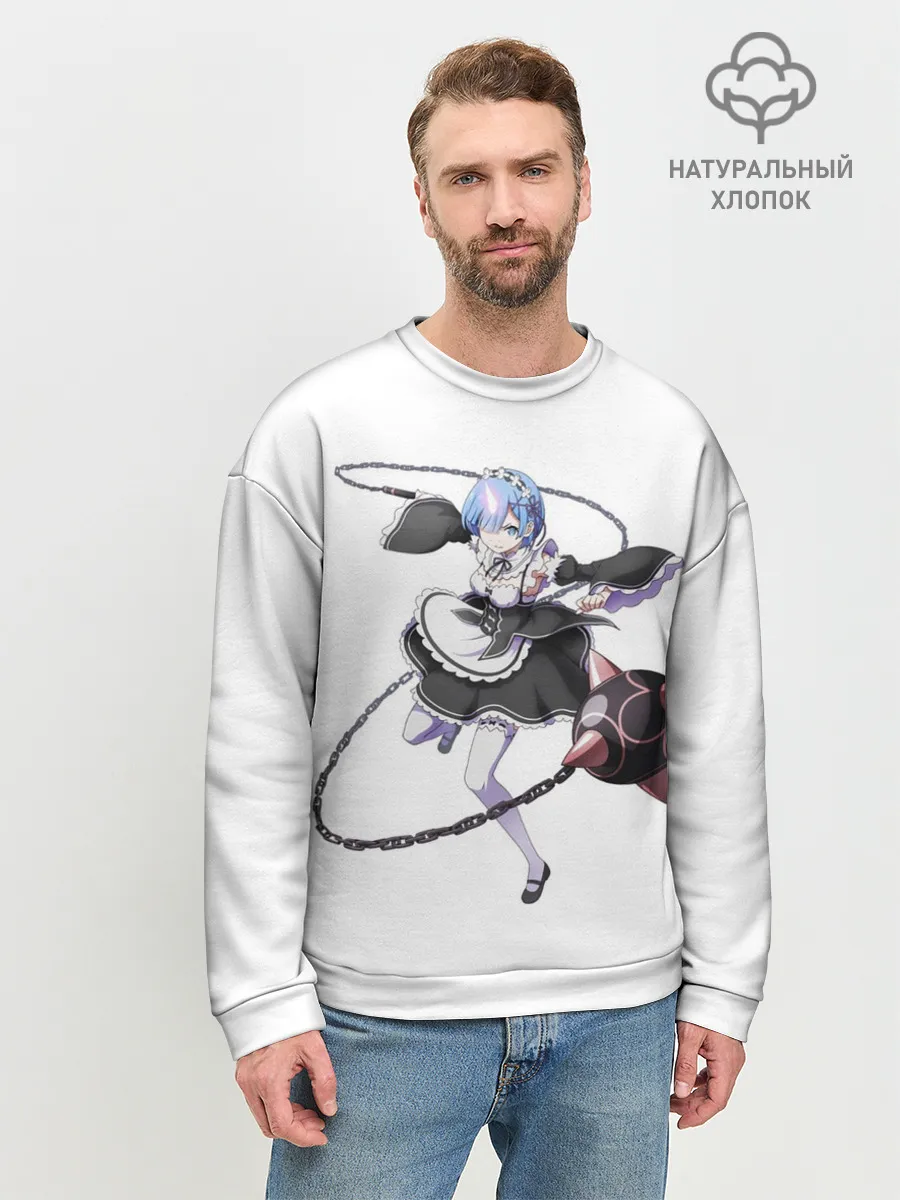 Мужской свитшот базовый / Re:Zero
