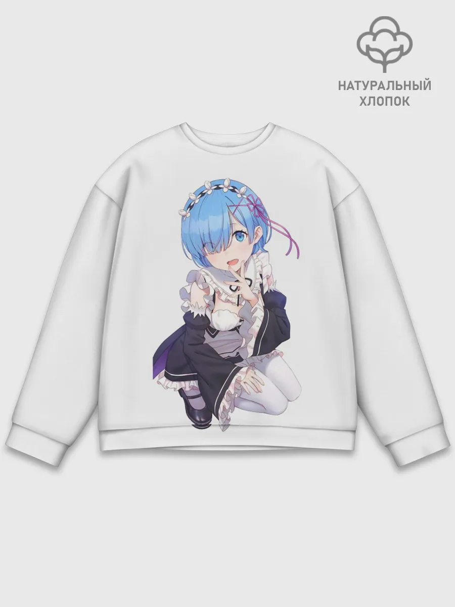 Мужской свитшот базовый / Re:Zero