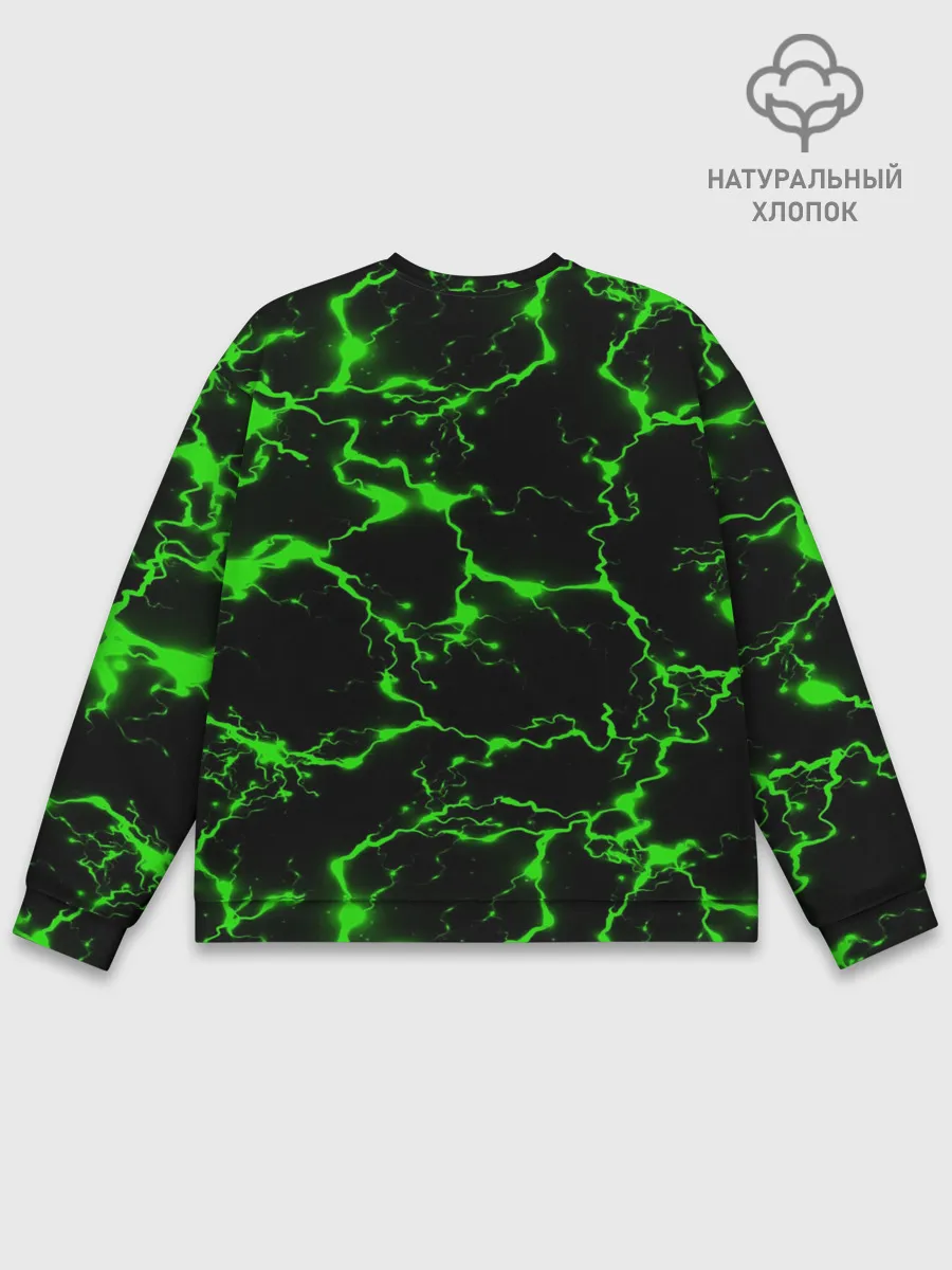 Мужской свитшот базовый / Green Flash