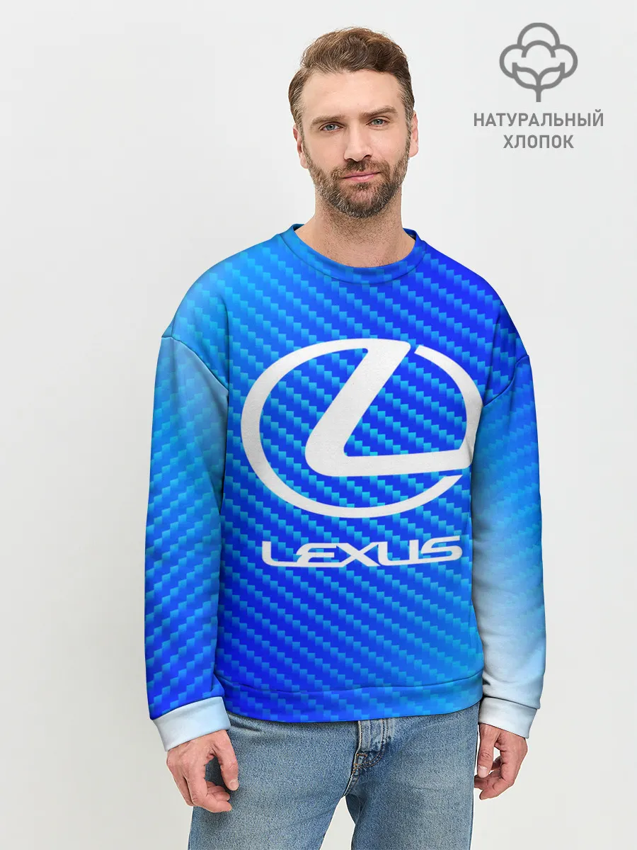 Мужской свитшот базовый / LEXUS / ЛЕКСУС