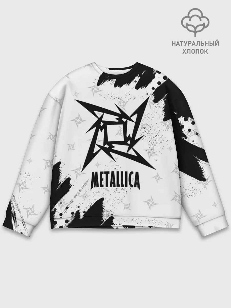 Мужской свитшот базовый / METALLICA / МЕТАЛЛИКА