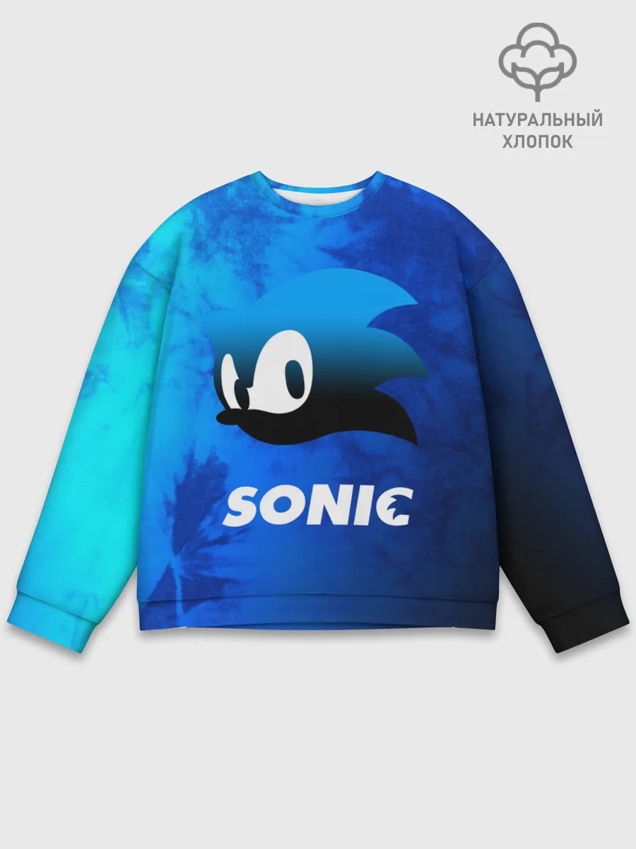 Мужской свитшот базовый / СОНИК / SONIC